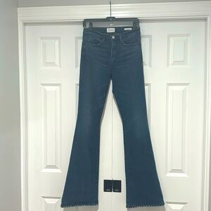 FRAME Quincy High Waisted Flare Denim